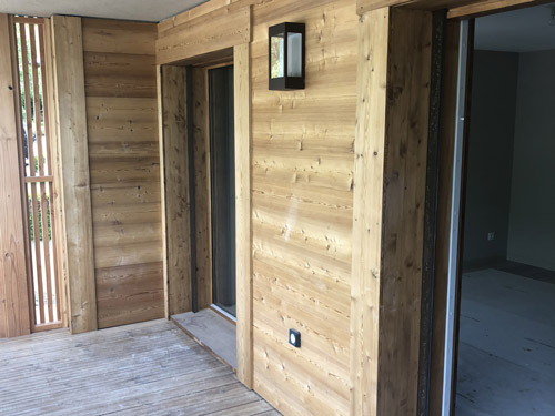 Installation lumière extérieure